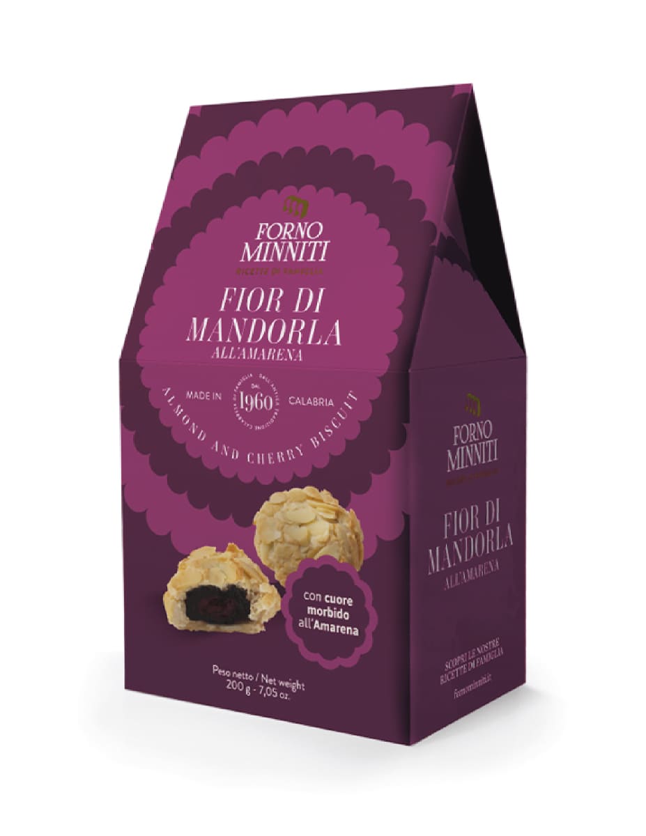 Almond and Cherry Biscuit